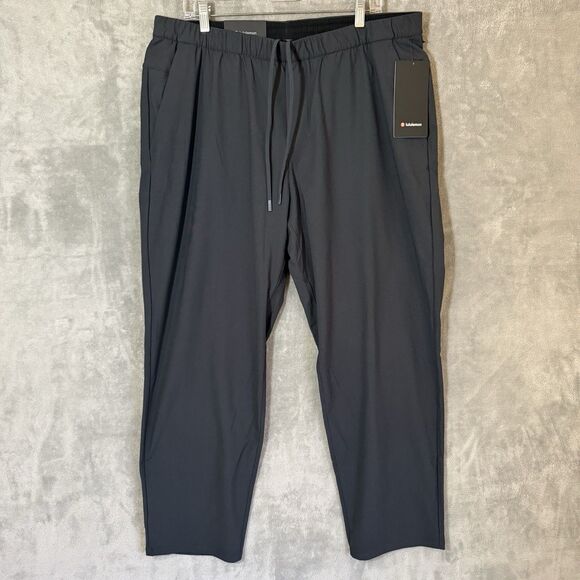 NWT Lululemon ABC Warpstreme Pull-On Pants Mens 2XL XXL Obsidian Dark Gray